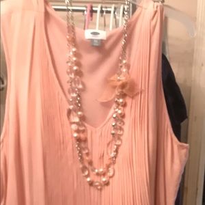 Peach Old Navy dress